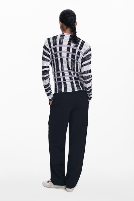 Desigual Womens White Sweater