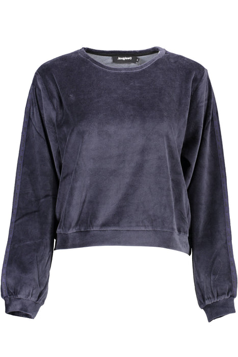 Desigual Womens Blue Sweater