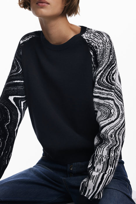 Desigual Womens Black Sweater