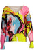 Desigual Pink Woman Sweater