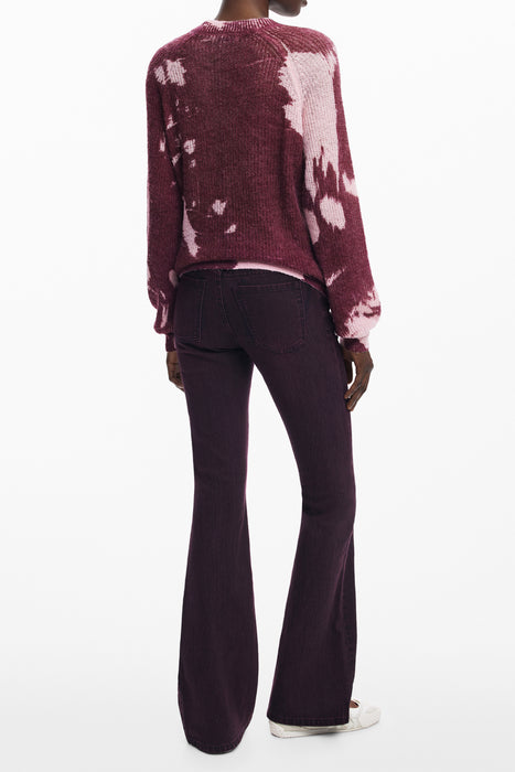 Desigual Womens Pink Sweater