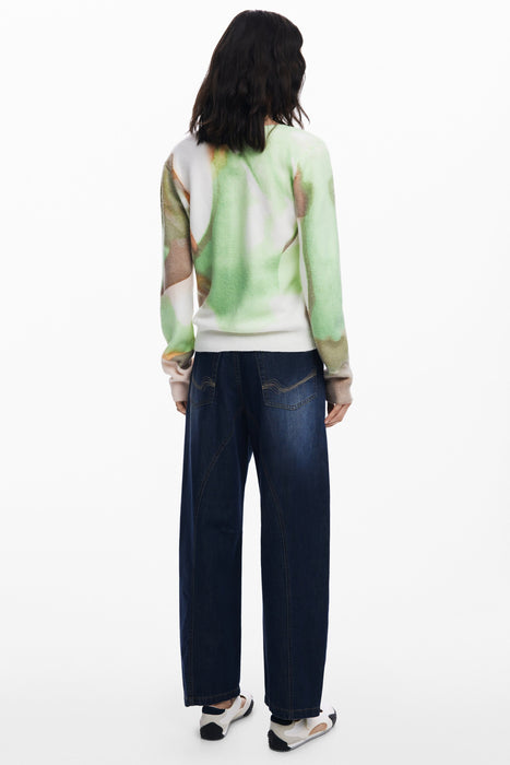 Desigual Womens Green Sweater