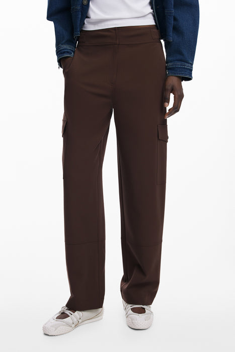 Desigual Womens Brown Trousers