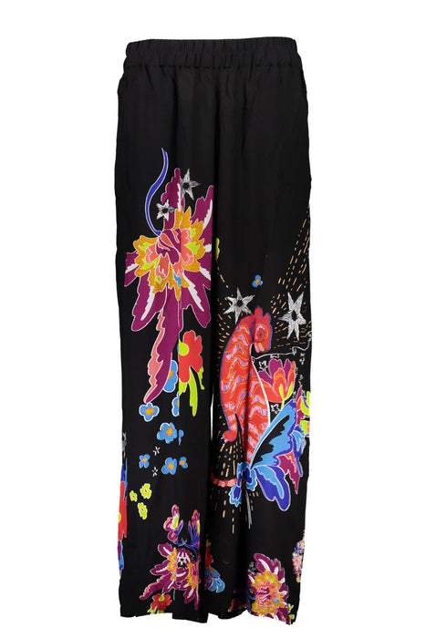 Desigual Black Womens Trousers