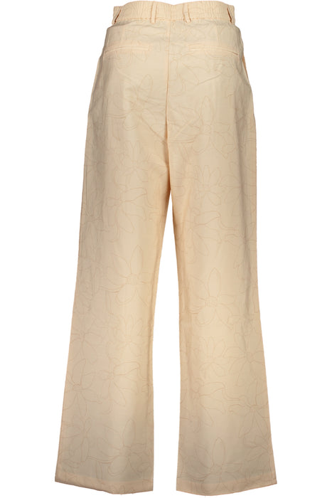 Desigual Pink Womens Trousers