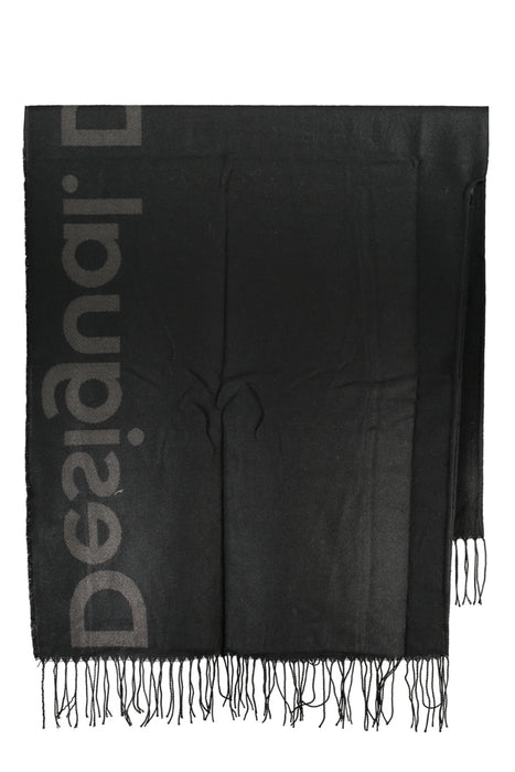 Desigual Black Womens Poncho