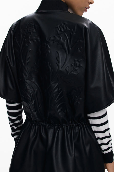 Desigual Poncho Womens Black