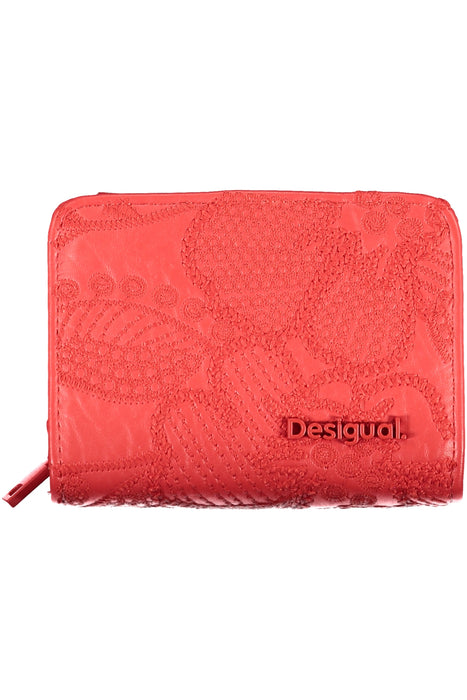 Desigual Red Womens Wallet