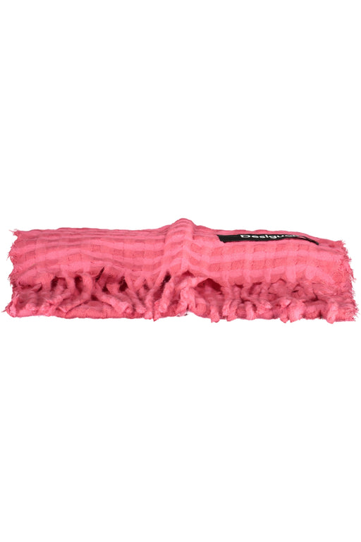 Desigual Womens Pink Scarf