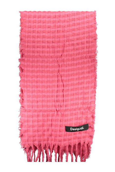 Desigual Womens Pink Scarf