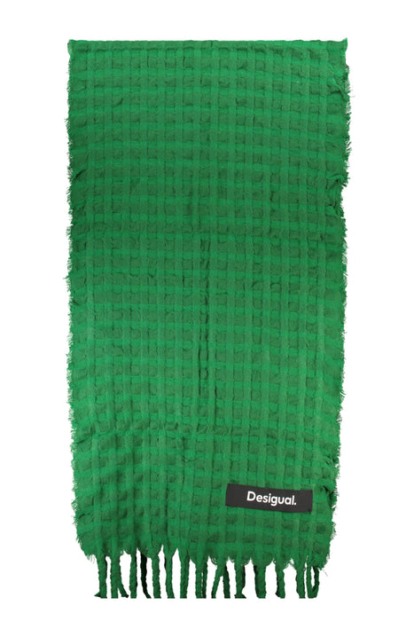 Desigual Green Womens Scarf