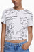 Desigual Womens Short-Sleeve T-Shirt White