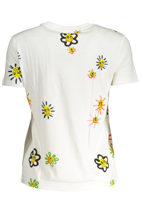 Desigual Womens Short Sleeve T-Shirt White