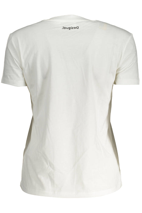 Desigual Γυναικείο Short Sleeve T-Shirt Λευκό | Αγοράστε Desigual Online - B2Brands | , Μοντέρνο, Ποιότητα - Καλύτερες Προσφορές