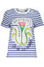 Desigual Blue Woman Short Sleeve T-Shirt