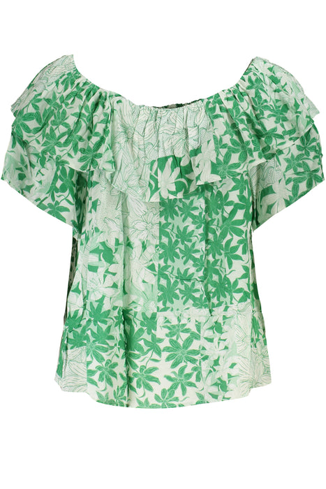 Desigual Green Womens Short Sleeve T-Shirt