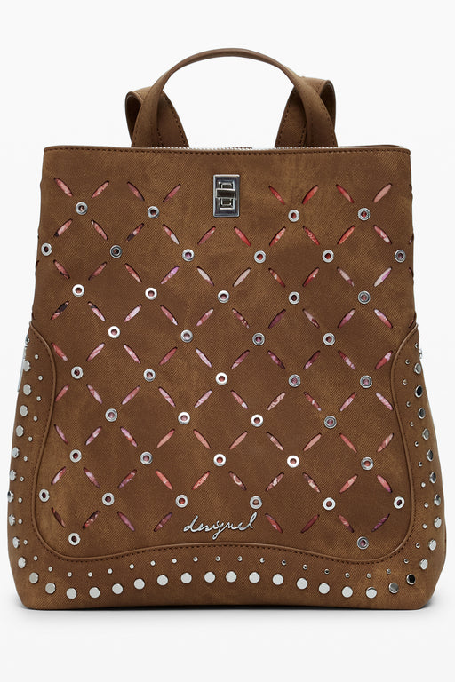 Desigual Womens Brown Backpack