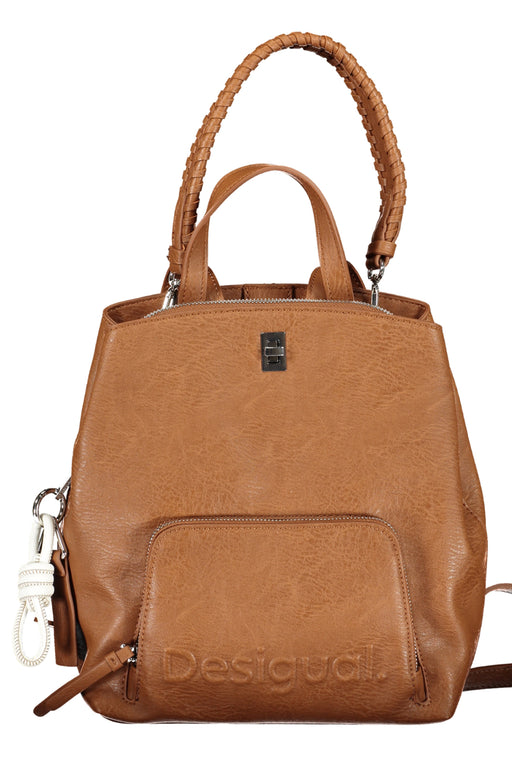 Desigual Brown Womens Backpack