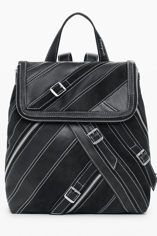 Desigual Womens Black Backpack