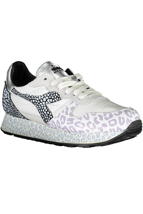 Diadora White Woman Sports Shoes