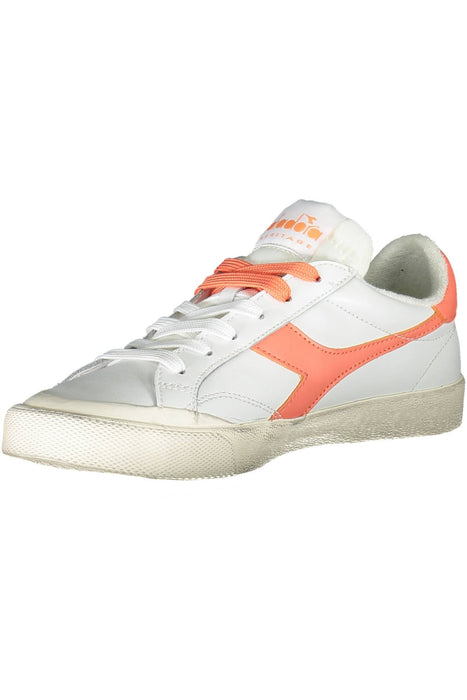 Diadora White Woman Sports Shoes