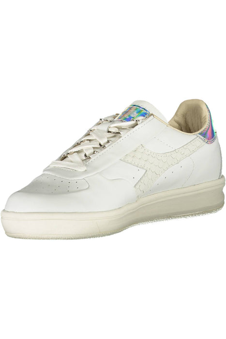Diadora White Woman Sports Shoes