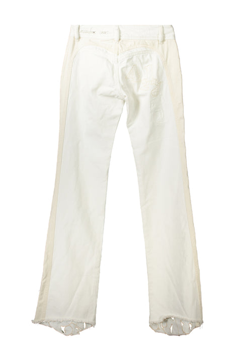 Diesel White Womens Trousers