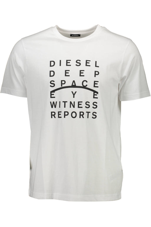 Diesel Short Sleeve T-Shirt Men White
