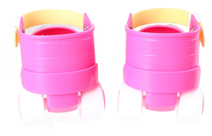 Minnie Mouse Roller Skates with Protection Girls Pink/White size 23-27,