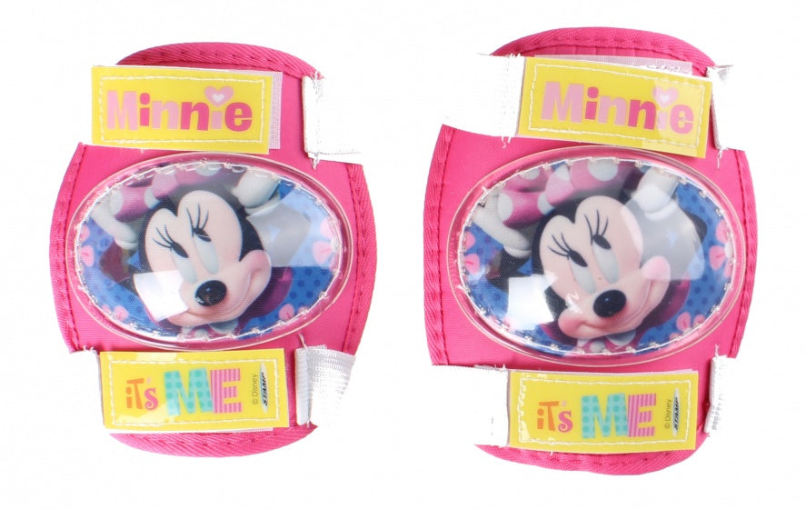 Minnie Mouse Roller Skates with Protection Girls Pink/White size 23-27,