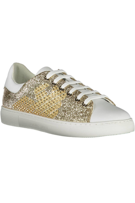 Emporio Armani Womens Sports Shoes Gold