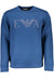 Emporio Armani Mens Blue Sweatshirt Without Zip