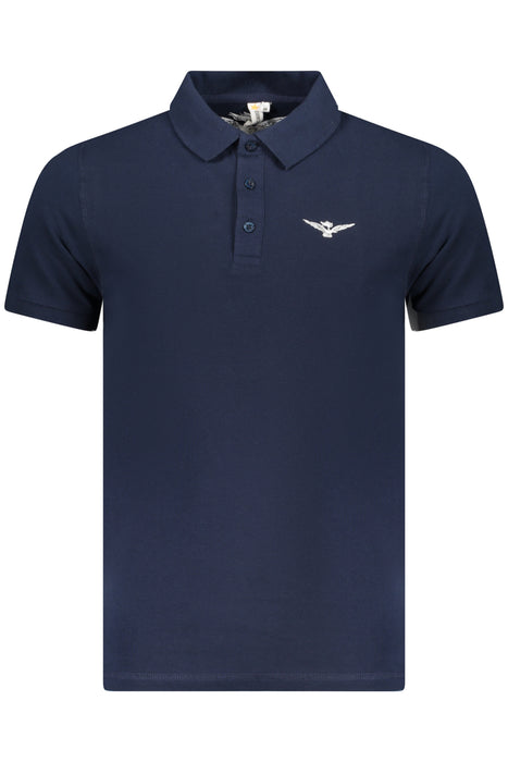 Army 1659 Mens Short Sleeve Polo Blue