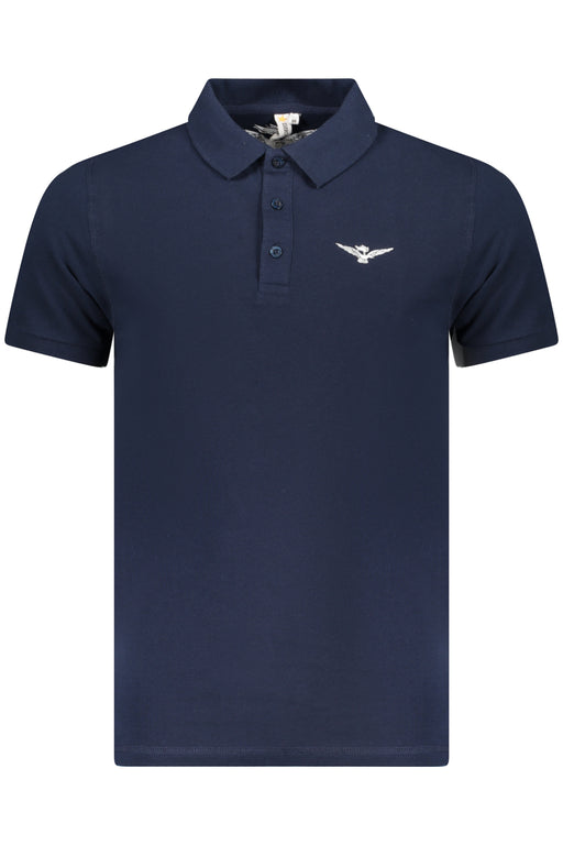 Army 1659 Mens Short Sleeve Polo Blue