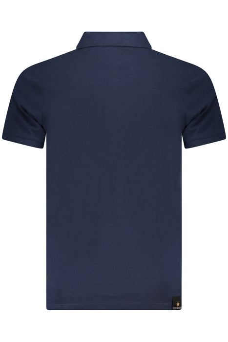 Army 1659 Mens Short Sleeve Polo Blue