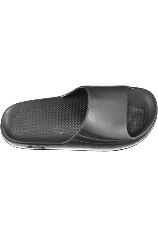 Fila Black Mens Slippers