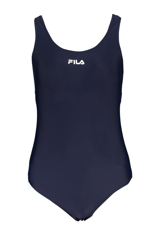 Fila Blue Womens One-Piece Swimsuit