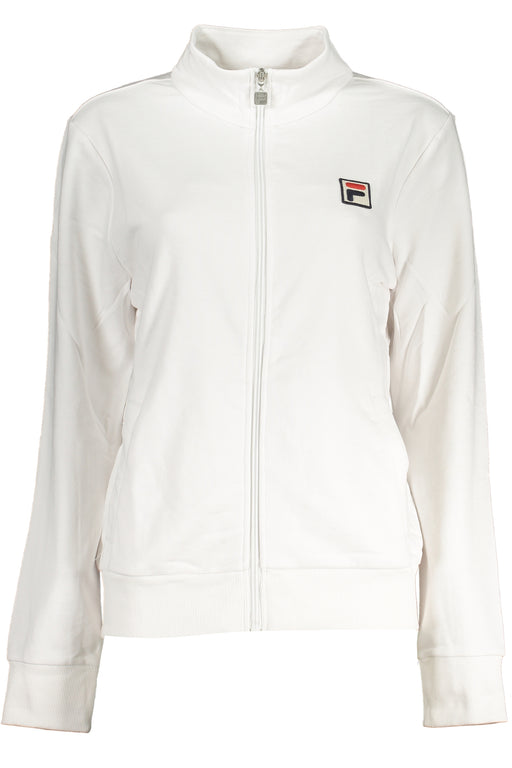 Fila Womens White Zip Sweatshirt