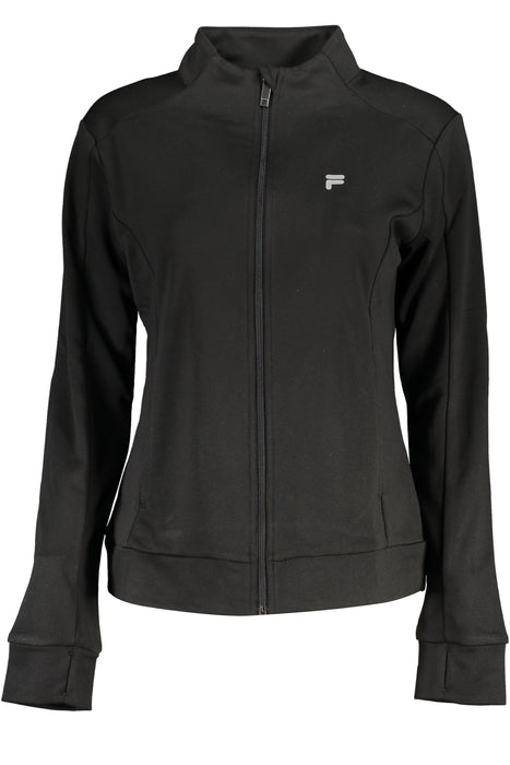 Fila Womens Black Zip Sweatshirt