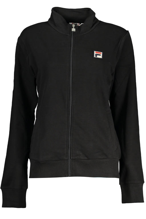 Fila Womens Black Zip Sweatshirt