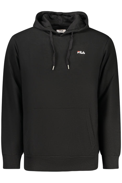 Fila Mens Black Zip-Up Sweatshirt