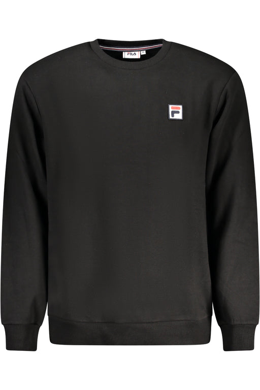 Fila Black Mens Zip-Free Sweatshirt