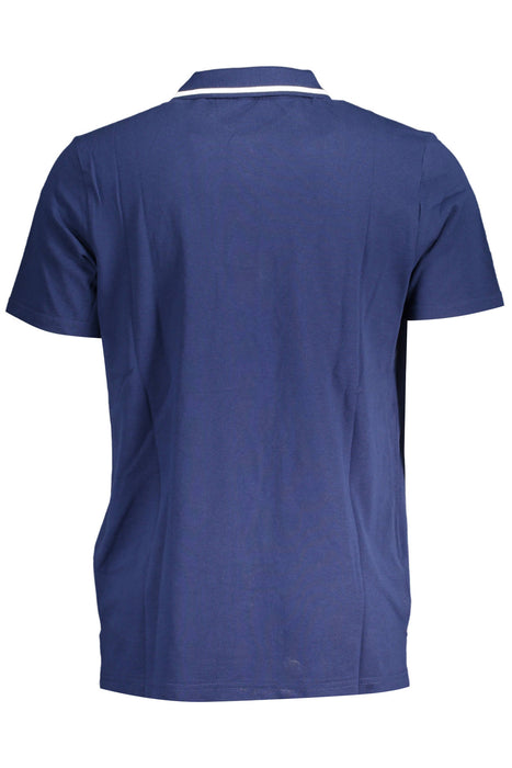 Fila Mens Short Sleeved Polo Shirt Blue