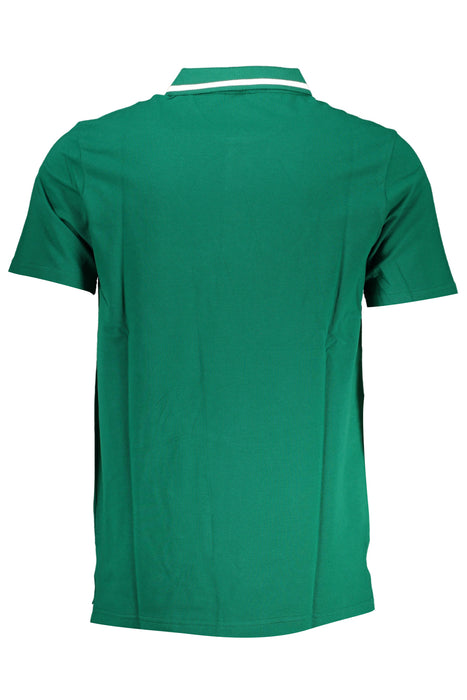 Fila Mens Green Short Sleeved Polo Shirt