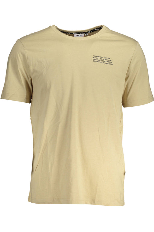 Fila T-Shirt Short Sleeve Man Beige