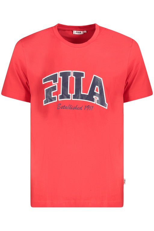 Fila Mens Short Sleeve T-Shirt Red