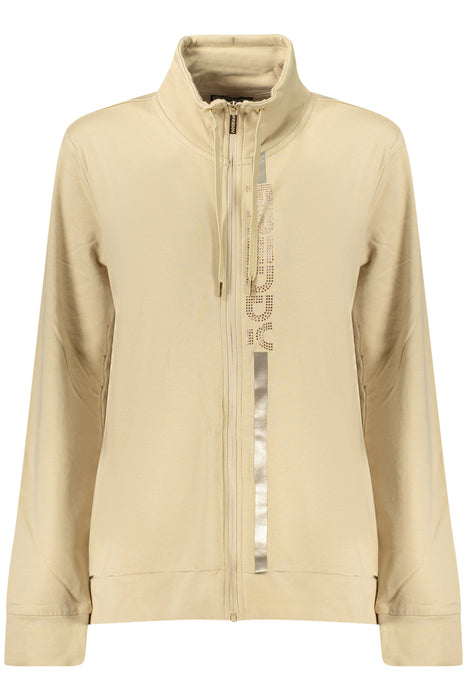 Freddy Womens Beige Zip-Up Sweatshirt