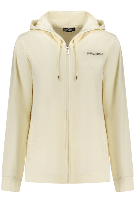 Freddy Womens White Zip-Up Sweatshirt