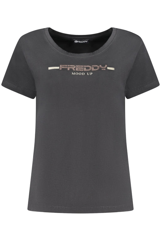 Freddy Womens Short-Sleeve T-Shirt Black