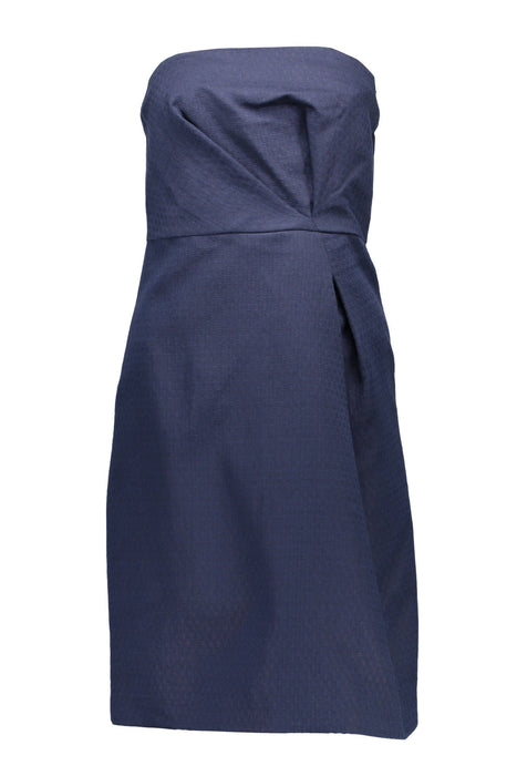 Gant Short Dress Woman Blue